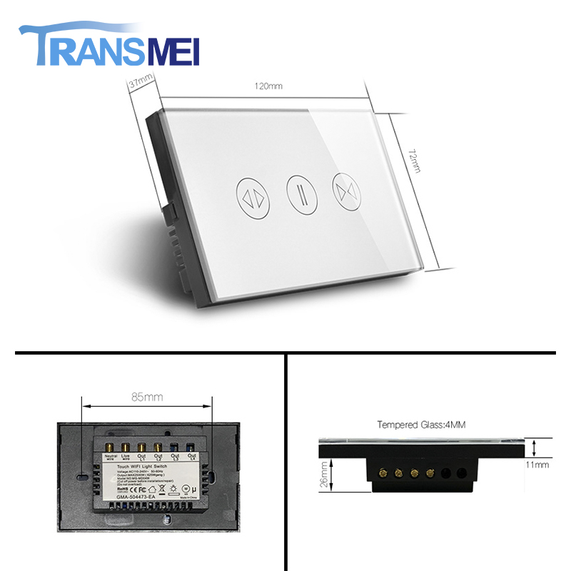 Smart Curtain Switch TM-WTCS01