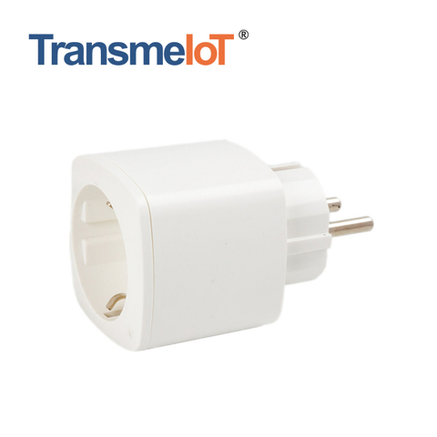 TransmeIoT TM-MP-EU02 Mini Smart Plug, WiFi Outlet Socket Compatible with Alexa And Google Home，google Assistant/ Aleax Voice Control , Remote Control with Timer Function, No Hub Required
