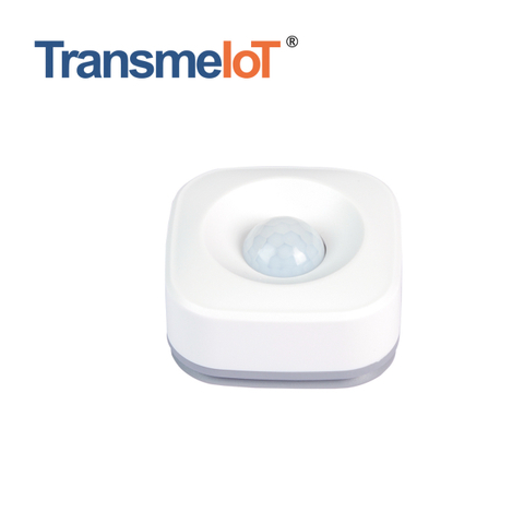 TransmeIoT TM-MD08 PIR Motion Sensor Smart Home Security Alarm Wireless 2.4GHz WiFi Real-time Monitoring Day Or Night Support Free APP Mode & Emergency Alert Push, for Indoor Outdoor