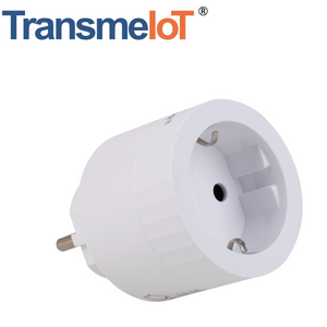 TransmeIoT Socket TM-MP-EU39 Mini Smart Plug, WiFi Outlet Socket Compatible with Alexa And Google Home，google Assistant/ Aleax Voice Control , Remote Control with Timer Function, No Hub Required