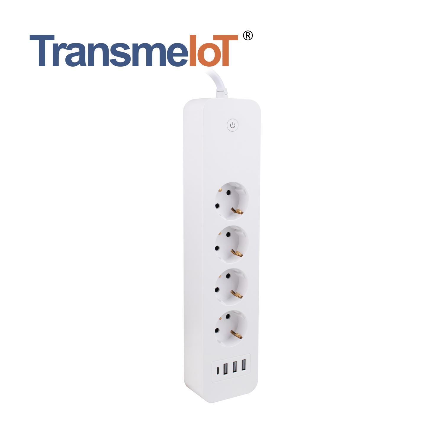 Smart power strip PS-EU04U 1Type C+3USB