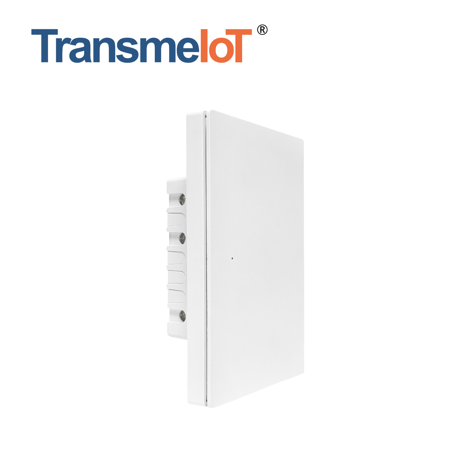 Smart US Type Wall Switch 1 Gang Plastic Button Panel TM-WF-US05P