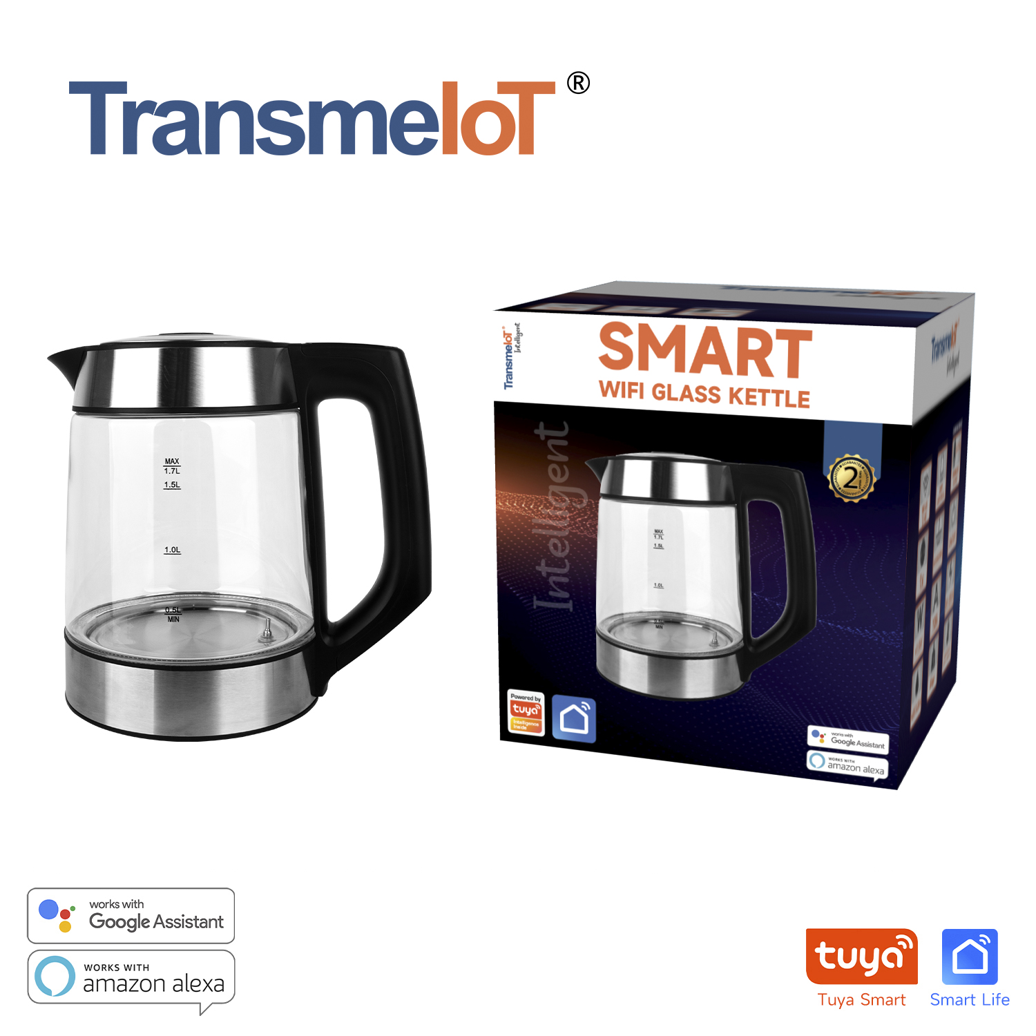 Smart Glass Kettle TM-KE01