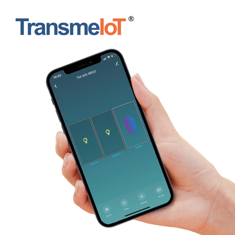 TransmeIoT Smart Wall Socket TM-WS-BR03 Multi-Control, Wi-Fi/Zigbee , Neutral Wire Required, Remote Control Smart Life/Tuya App, Work with Alexa, Google Home 
