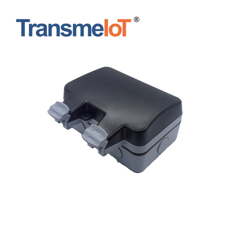 TransmeIoT Outdoor Smart Plug, WiFi Smart Plug with 2 Sockets, Smart Plugs That Work with Alexa, Google Home, Wireless Remote Control/Timer by Smartphone, IP66 Waterproof