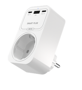 Smart Socket with 65W PD 1UAB+2type C TP-EU16 