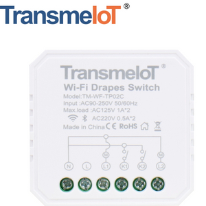 TransmeiIoT Smart Switch Module TM-WF-TP02C Wifi Switch Wireless Remote Control Electrical for Household Appliances,Compatible with Alexa DIY Your Home Via Iphone Android App