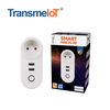 Mini Smart Plug, WiFi Outlet Socket 1AC+2USB TM-MP-FR01U