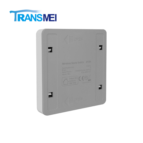 TransmeIoT TM-ZB-EU13SS Zigbee Smart Wall Light Switch button,Glass Panel, Multi-Control, Touch Switches, Single Line, Remote Control Smart Life/Tuya App, Work with Alexa, Google Home