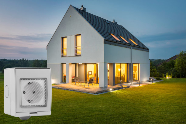 TransmeIoT Outdoor Smart PlugTM-WP-02, WiFi Smart Socket Work with Alexa, Google Home, Wireless Remote Control/Timer by Smartphone, IP55 Waterproof Support Tuya/smart Life