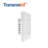 US Type Smart Wall Switch Push Button for 4 Gang Lighting TM-WF-US08P