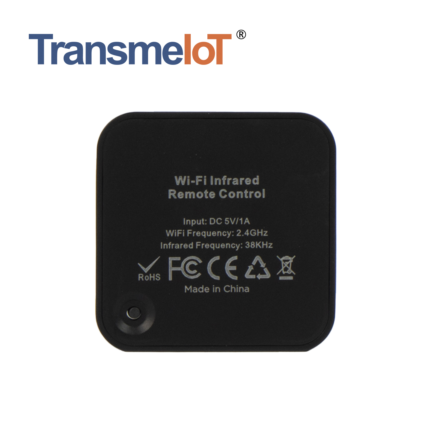 TransmeIoT TM-IR01 Smart IR Remote Control,All in One IR Blaster Control, Universal WiFi Infrared Remote Control for TV DVD Air Conditioner STB Etc,Compatible with Alexa, Google Assistant 