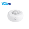 TransmeIoT TM-MD06 PIR Motion Sensor Smart Home Security Alarm Wireless 2.4GHz WiFi Real-time Monitoring Day Or Night Support Free APP Mode & Emergency Alert Push, for Indoor Outdoor