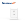 TransmeIoT Smart Wall Socket TM-WS-AUS01 Multi-Control, 2.4GHz Wi-Fi Touch Switches, Neutral Wire Required, Remote Control Smart Life/Tuya App, Work with Alexa, Google Home 