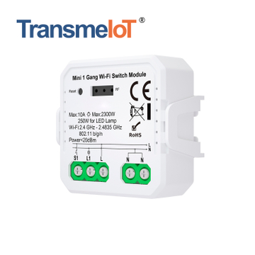 Transmeiot TM-WF-SE01 INSTRUCTION MANUAL Wi-Fi Push Buton/Normal Switch Module
