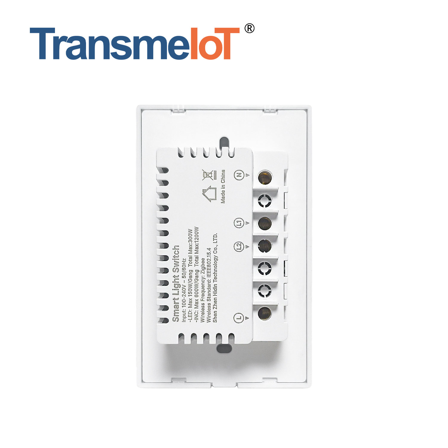 Zigbee Wall Switch AUS Type for 1 Line Lighting TM-WF-US06P