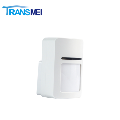 TransmeIoT TM-MD02 PIR Motion Sensor Smart Home Security Alarm Wireless 2.4GHz WiFi Real-time Monitoring Day Or Night Support Free APP Mode & Emergency Alert Push, for Indoor Outdoor