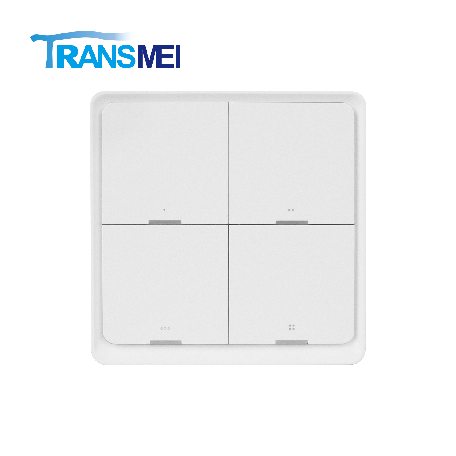 TransmeIoT TM-ZB-EU13SS Zigbee Smart Wall Light Switch button,Glass Panel, Multi-Control, Touch Switches, Single Line, Remote Control Smart Life/Tuya App, Work with Alexa, Google Home