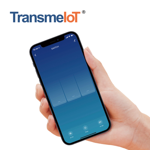 TransmeIoT TM-WF-01QW WiFi Smart Wall Light Switch,Glass Panel, Multi-Control, 2.4GHz Wi-Fi Touch Switches, Neutral Wire Required, Remote Control Smart Life/Tuya App, Work with Alexa, Google Home