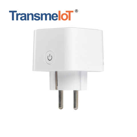 TransmeIoT TM-MP-EU03 Mini Smart Plug, WiFi Outlet Socket Compatible with Alexa And Google Home，google Assistant/ Aleax Voice Control , Remote Control with Timer Function, No Hub Required