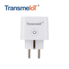 TransmeIoT Socket TM-MP-EU27 Mini Smart Plug, WiFi Outlet Socket Compatible with Alexa And Google Home，google Assistant/ Aleax Voice Control , Remote Control with Timer Function, No Hub Required