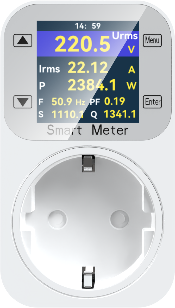 Smart Power Meter Pwer Monitor EG-EU01 The Accuracy of The Electricity Meter < 0.5%.