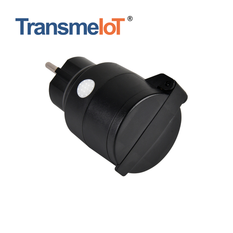 TransmeIoT Waterproof TM-WP-EU24 Outdoor Smart Plug, WiFi Smart Socket Work with Alexa, Google Home, Wireless Remote Control/Timer by Smartphone, IP55 Waterproof Support Tuya/smart Life