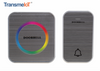 AC Battery Free Wireless Doorbell With LED Light TM-BTD-04RGB