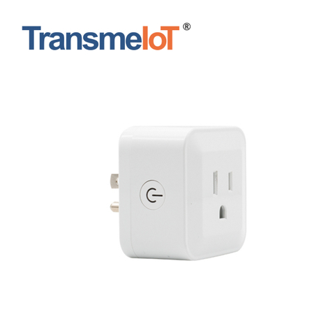 TransmeIoT TM-MP-US02 Mini Smart Plug, WiFi Outlet Socket Compatible with Alexa And Google Home，google Assistant/ Aleax Voice Control , Remote Control with Timer Function, No Hub Required