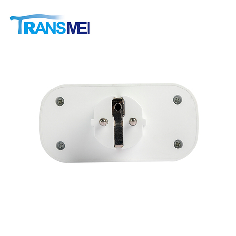 TransmeIoT TM-MP-EU02B Mini Smart Plug 2AC, WiFi Outlet Socket Compatible with Alexa And Google Home，google Assistant/ Aleax Voice Control , Remote Control with Timer Function, No Hub Required